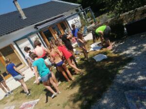 Művészeti Élménytábor alkotótábor,gyerektábor Kapolcs