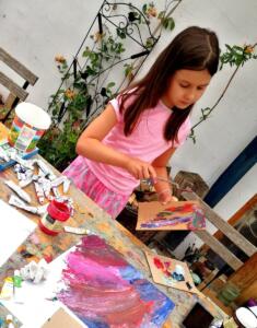 Művészeti Élménytábor alkotótábor,gyerektábor Kapolcs